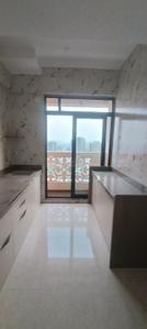 Kitchen Image of 800 Sq.ft 1.5 BHK Apartment / Flat for rent in Creek Edge, Thakurli Thane for Rs. 18500