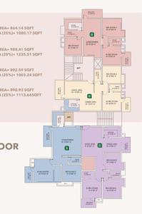 Image of 891 Sq.ft 3 BHK Apartment / Flat for sale in Azara, Guwahati for Rs. 4850000
