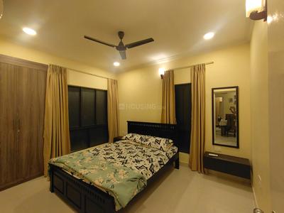 Bedroom Image of 1170 Sq.ft 3 BHK Apartment / Flat for rent in DTC Southern Heights, Joka Kolkata for Rs. 40000