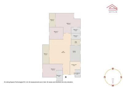 Image of 2359 Sq.ft 3 BHK Apartment / Flat for sale in Godrej Woodscapes by Godrej Properties Ltd. , Goravigere, Bengaluru for Rs. 30600000