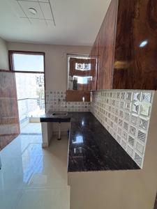Kitchen Image of 500 Sq.ft 1 RK Builder Floor for rent in DLF Phase 3 Gurgaon for Rs. 17000