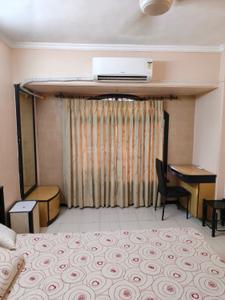 Bedroom Image of 1150 Sq.ft 2 BHK Apartment / Flat for rent in Sagar Darshan Towers, Nerul Navi Mumbai for Rs. 80000
