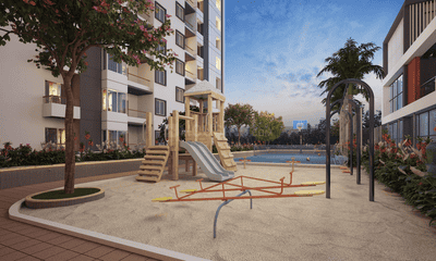 Image of 837 Sq.ft 2 BHK Apartment / Flat for sale in Yash Grecia, Dhanori, Pune for Rs. 6700000