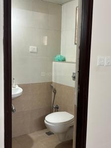 Bathroom Image of 1000 Sq.ft 2 BHK Apartment / Flat for rent in Ramky Truspace Aspire, Quthbullapur Hyderabad for Rs. 27000