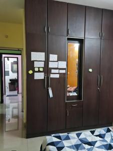 Bedroom Image of 1400 Sq.ft 3 BHK Apartment / Flat for rent in Ceebros Imperiale, Sholinganallur Chennai for Rs. 38000