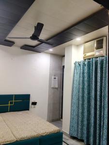 Bedroom Image of 450 Sq.ft 1 BHK Builder Floor for rent in Shastri Nagar New Delhi for Rs. 21000