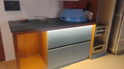 Kitchen Image of 2254 Sq.ft 3 BHK Apartment / Flat for sale in Shreeji Avaniprasth, Uvarsad Gandhinagar for Rs. 15000000