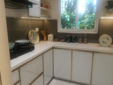 Kitchen Image of 1033 Sq.ft 3 BHK Apartment / Flat for sale in Siruseri Chennai for Rs. 7300000