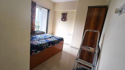 Bedroom Image of 410 Sq.ft 1 BHK Apartment / Flat for rent in Sachin Horizon Classique 2, Thane West Thane for Rs. 20000