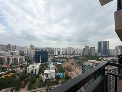 Balcony Image of 2210 Sq.ft 3 BHK Apartment / Flat for rent in Spectra, Financial District Hyderabad for Rs. 80000