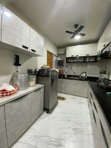 Kitchen Image of 1600 Sq.ft 2 BHK Apartment / Flat for rent in Shreeji Apartment, Satellite Ahmedabad for Rs. 35000