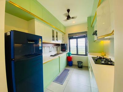 Kitchen Image of 1190 Sq.ft 2 BHK Apartment / Flat for rent in Ramanattukara Kozhikode for Rs. 53000