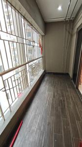 Balcony Image of 1300 Sq.ft 3 BHK Apartment / Flat for rent in Srijan Ozone Phase II, Kamalgazi Kolkata for Rs. 45000