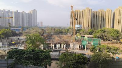 Balcony Image of 850 Sq.ft 2 BHK Apartment / Flat for sale in Dosti West County Oak, Thane West Thane for Rs. 9000000