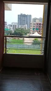 Balcony Image of 670 Sq.ft 1 BHK Apartment / Flat for rent in Wadhwani Om Manglam Chaitanya, Kiwale Pune for Rs. 17000