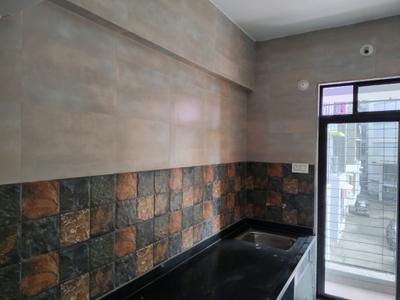 Kitchen Image of 545 Sq.ft 1 BHK Apartment / Flat for rent in Kasarvadavali Thane for Rs. 17999