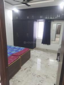 Bedroom Image of 600 Sq.ft 1 BHK Builder Floor for rent in Gachibowli Hyderabad for Rs. 24000