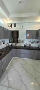 Kitchen Image of 1200 Sq.ft 2 BHK Apartment / Flat for rent in Gold Rainbow City Homes, Indira Nagar Lucknow for Rs. 18000