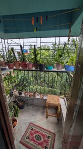 Balcony Image of 1250 Sq.ft 3 BHK Apartment / Flat for sale in Baghajatin Kolkata for Rs. 6700000