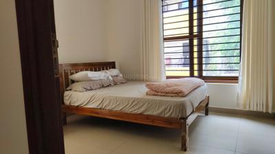 Bedroom Image of 1200 Sq.ft 2 BHK Builder Floor for rent in Indira Nagar Bengaluru for Rs. 73000