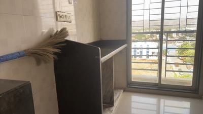 Kitchen Image of 660 Sq.ft 1 BHK Apartment / Flat for rent in Bhagwati Neelkanth Heights, Kalamboli Navi Mumbai for Rs. 20000