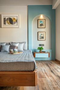 Bedroom Image of 1450 Sq.ft 3 BHK Apartment / Flat for sale in Damodardas The Palace Green Life, New Alkapuri Vadodara for Rs. 7500000