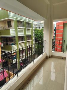 Balcony Image of 825 Sq.ft 3 BHK Apartment / Flat for sale in Kalikapur Kolkata for Rs. 5300000