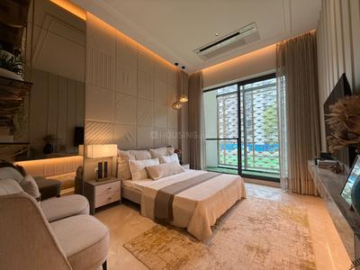 Bedroom Image of 815 Sq.ft 2 BHK Apartment / Flat for sale in Runwal 7 Mahalaxmi, Worli Mumbai for Rs. 41500000