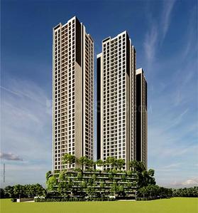 Image of 1012 Sq.ft 2 BHK Apartment / Flat for sale in Mahindra Citadel Tower L, Chinchwad, Pune for Rs. 10100000