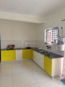Kitchen Image of 1580 Sq.ft 3 BHK Apartment / Flat for rent in Aakar Acropolis, Deepanagar Mysore for Rs. 28000