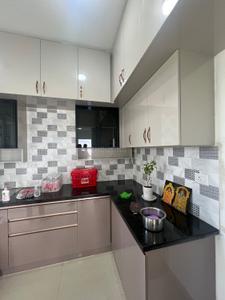 Kitchen Image of 1653 Sq.ft 3 BHK Apartment / Flat for rent in Mahindra Eden, Jyotipuram Bengaluru for Rs. 62000