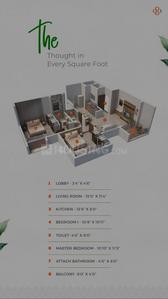 Image of 908 Sq.ft 2 BHK Apartment / Flat for sale in Sigma Centuria Phase II, Fursungi, Pune for Rs. 5400000