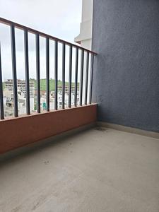 Living Room Image of 1050 Sq.ft 3 BHK Apartment / Flat for rent in Shruti Radhe Windsun, Charholi Budruk Pune for Rs. 24000