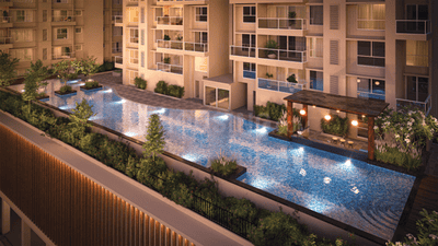 Image of 2535 Sq.ft 4 BHK Apartment / Flat for sale in Sobha Nesara Block 3, Kothrud, Pune for Rs. 40744000