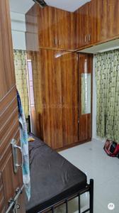 Bedroom Image of 600 Sq.ft 1 BHK Builder Floor for rent in Munnekollal Bengaluru for Rs. 18000