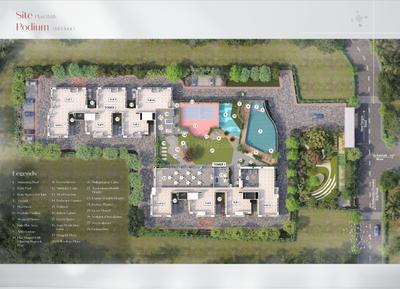 Image of 1551 Sq.ft 3 BHK Apartment / Flat for sale in Sriji Insignia, Tangra, Kolkata for Rs. 12500000