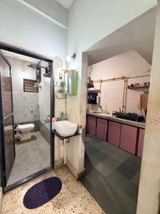 Kitchen Image of 560 Sq.ft 2 BHK Apartment / Flat for sale in Bhakti Nagar Rajkot for Rs. 2600000