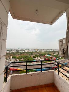 Balcony Image of 1400 Sq.ft 3 BHK Apartment / Flat for sale in Gomti Nagar Extension Lucknow for Rs. 9500000