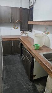 Kitchen Image of 1000 Sq.ft 1 BHK Apartment / Flat for rent in Sarita Vihar New Delhi for Rs. 35000