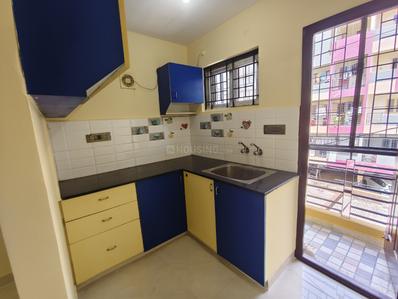 Kitchen Image of 550 Sq.ft 1 BHK Apartment / Flat for rent in Jeevan Bima Nagar Bengaluru for Rs. 18000