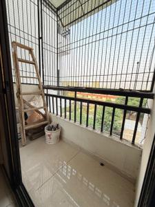 Balcony Image of 1100 Sq.ft 3 BHK Apartment / Flat for sale in Atladara Vadodara for Rs. 4800000
