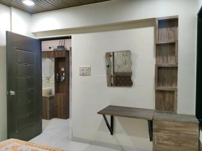 Bedroom Image of 905 Sq.ft 2 BHK Apartment / Flat for rent in Swastik Palm, Thane West Thane for Rs. 36000