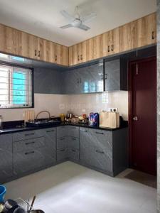 Kitchen Image of 1730 Sq.ft 3 BHK Apartment / Flat for rent in Alekhya Palm Woods, Financial District Hyderabad for Rs. 62000
