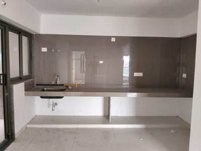 Kitchen Image of 2335 Sq.ft 3 BHK Apartment / Flat for rent in Shivalik Green View, Shantigram Ahmedabad for Rs. 65000