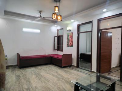 Living Room Image of 1000 Sq.ft 2 BHK Builder Floor for rent in Chhattarpur New Delhi for Rs. 27000