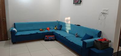 Living Room Image of 833 Sq.ft 2 BHK Apartment / Flat for sale in Ravapar Morbi for Rs. 3500000