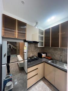 Kitchen Image of 850 Sq.ft 1 BHK Apartment / Flat for rent in My Home Abhra, Madhapur Hyderabad for Rs. 12000