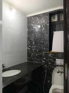 Common Bathroom Image of 1400 Sq.ft 3 BHK Apartment / Flat for rent in Lodha Palava Trinity A To C, Palava Phase 2 Thane for Rs. 42000