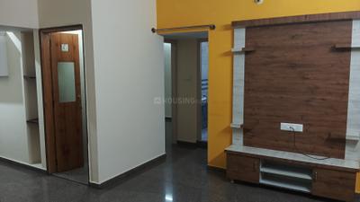Living Room Image of 650 Sq.ft 2 BHK Independent House for rent in Hulimavu Bengaluru for Rs. 25000