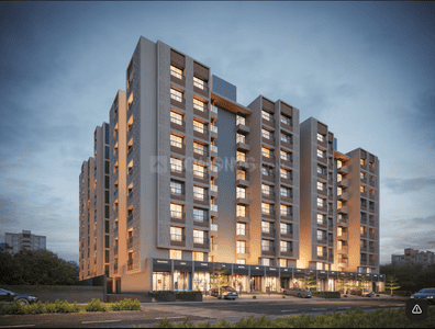 Image of 1845 Sq.ft 3 BHK Apartment / Flat for sale in Mount Brook And Lake, Chharodi, Ahmedabad for Rs. 8600000